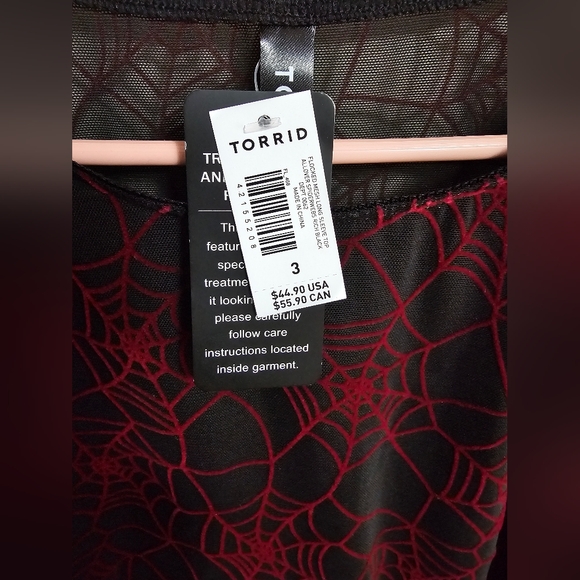 Spiderweb long sleeve top - Picture 2 of 4